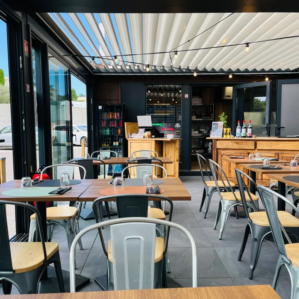 terrasse pizza del mas